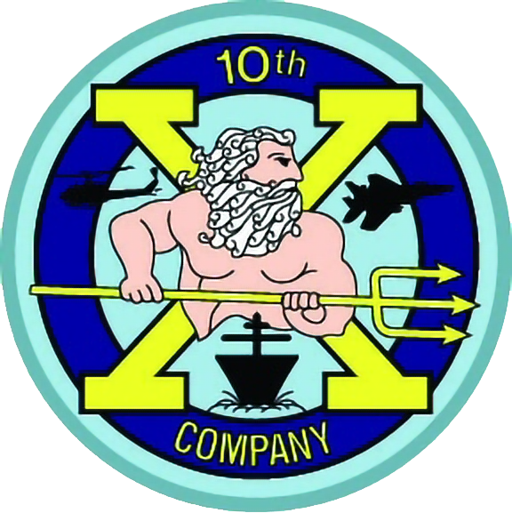 U.S. Naval Academy Brigade of Midshipmen 10th Company Logo