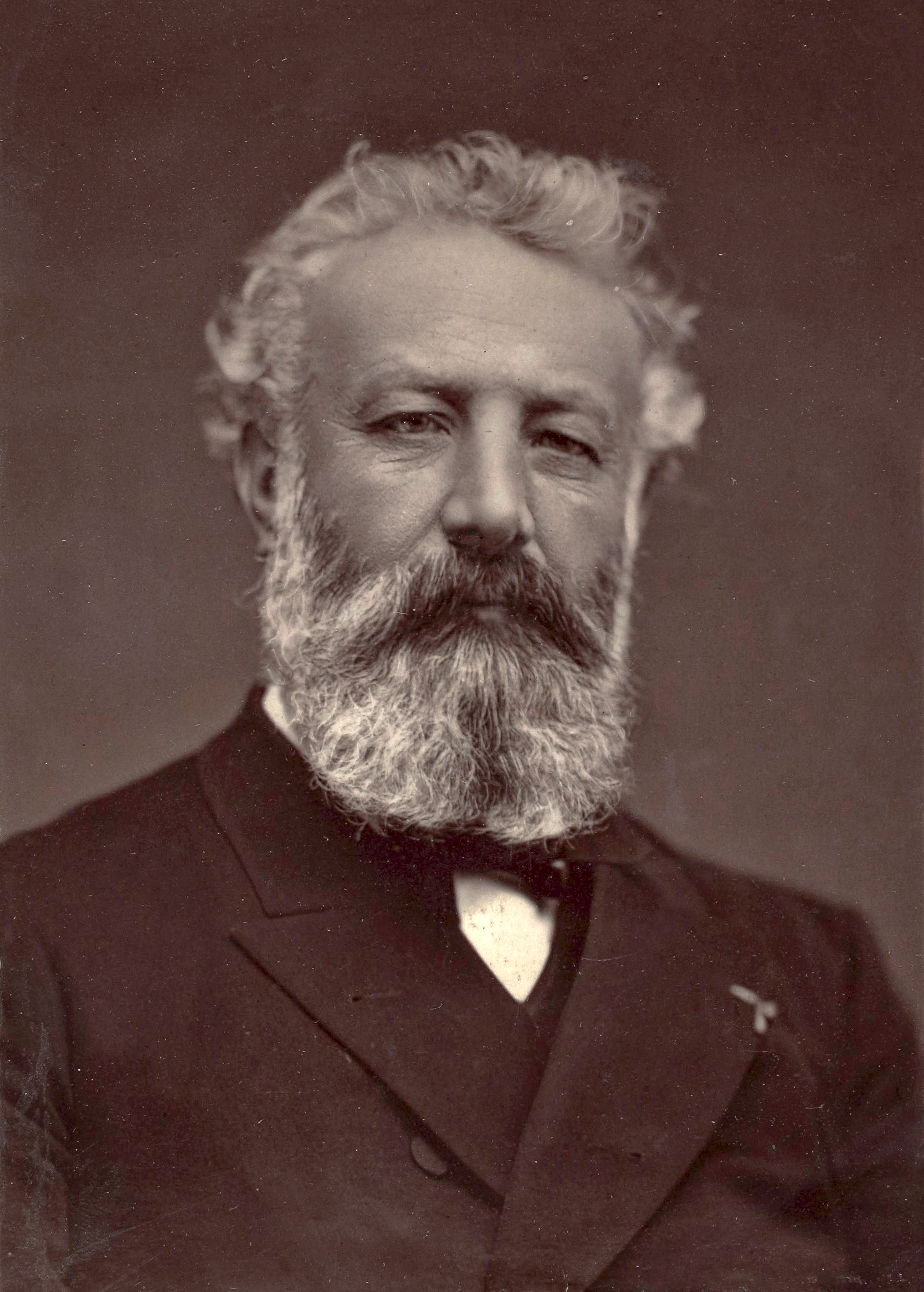 Portrait of Jules Verne ca. 1884