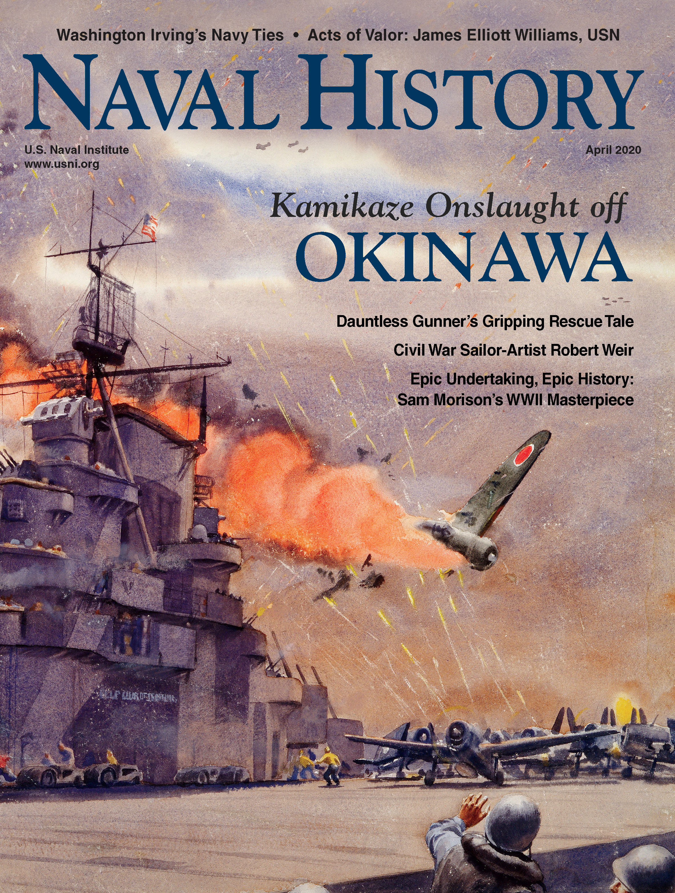 Naval History MA cover