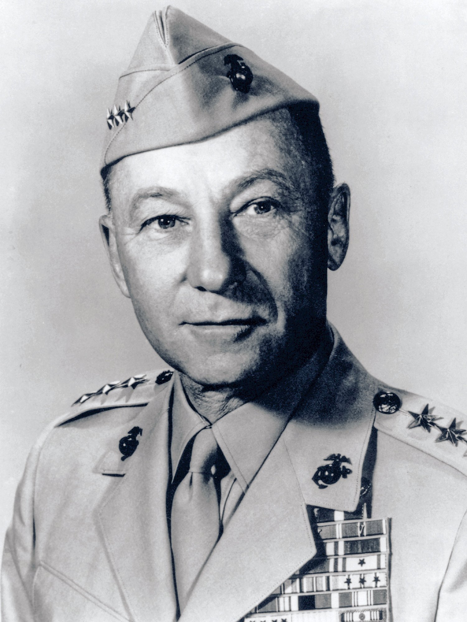 Portrait of General Victor Krulak, U.S. Marine Corps