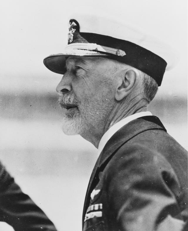 Admiral Joseph “Bull” Reeves developed new carrier aviation battle strategies, experimenting with multicarrier operations, aerial dive bombing, and ship-based antiaircraft tactics. 