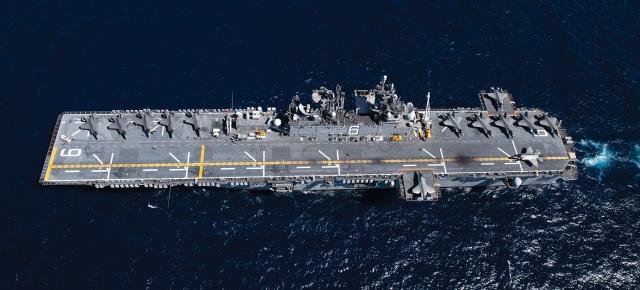 USS America (LHA-6) in 2019