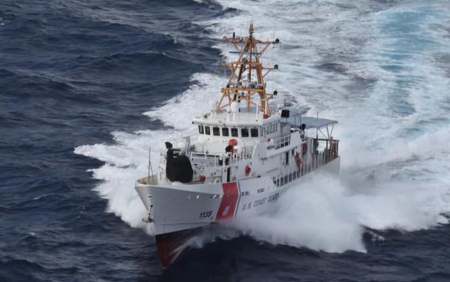The Coast Guard’s Sentinel-class fast response cutter has the range and endurance to fight in the Pacific, a capable   to support inshore operations, the capacity to carry a variety of unmanned systems, and the space for powerful weapons that could level the playing field with China.
