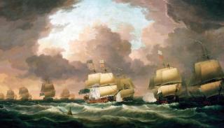 Royal Navy destroyed the French fleet at the Battle of Quiberon Bay