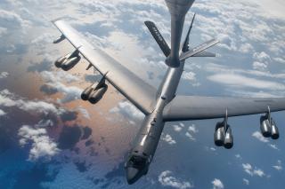 Aircraft such as this B-52 require in-flight refueling, escort, suppression of enemy air defenses, and more to carry out nuclear strikes. Attack submarines can contribute to theater nuclear strikes with minimal support and less risk of retaliation on friendly nations.