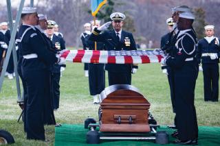 James Richard Ward, a posthumous Medal of Honor recipient whose remains were positively identified recently, is laid to rest with full military honors.