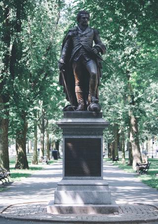 A statue of John Glover stands in Boston, honoring his contributions to the Revolutionary War. Not only did Glover and his men carry Washington and his Army over the East River in retreat from the British, they also carried them across the Delaware River to their storied victory in the Battle of Trenton.