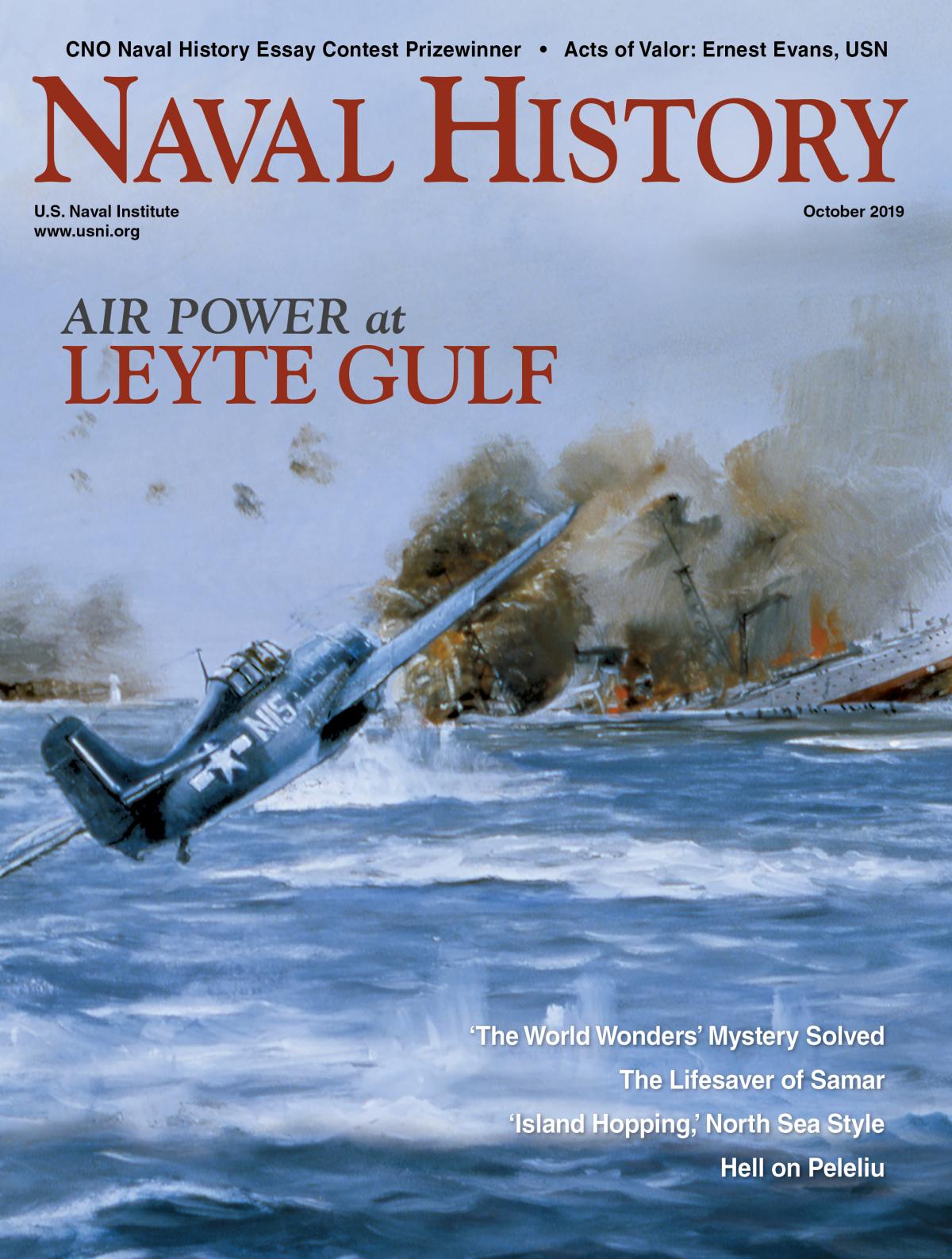 Naval History Magazine - October 2019 Volume 34, Number 5 Cover