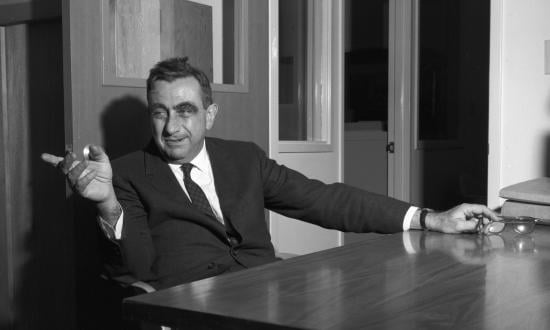 Dr. Edward Teller on the occasion of being presented the Fermi Award in 1962.