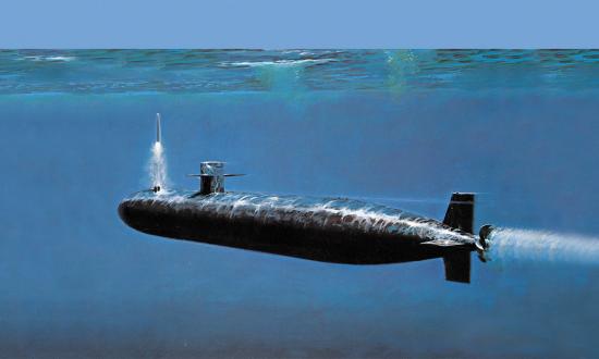 Submarine cruise missile launch
