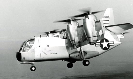 XC-142A taking off