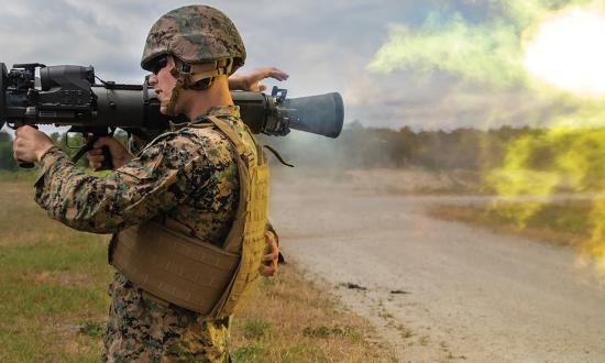 An infantry fire team needs a responsive direct-fire high-explosive solution capable of reducing a hardened position or destroying an enemy armored vehicle. The Marine Corps is fielding the M3E1 Multi-Role Anti-Armor Anti-Personnel Weapon System (above) to fill this role.