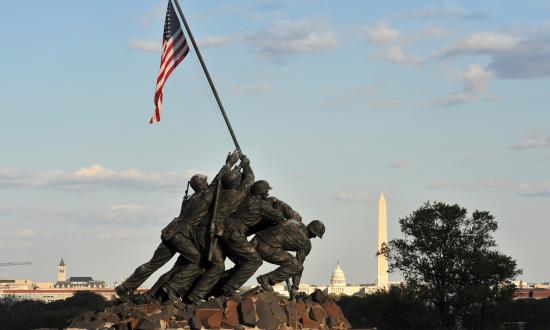 Iwo Jima Memorial in Washington, DC