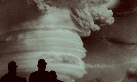 massive cloud created during Operation Hardtack