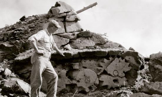 A dummy tank found on Iwa Jima in May 1945, The utility of decoys on modern battlefield has not been lost on most modern militaries. 
