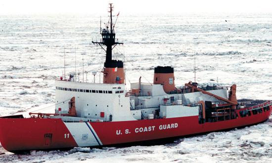 The USCGC Polar Sea (WAGB-11) in Antarctica in 1999. Rather than spending millions to modify the Aiviq, the Coast Guard should spend roughly $250 million revitalizing the Polar Sea and regain one of the most capable icebreakers in the world