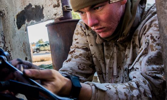A Marine works on a generator aboard Al Asad Air Base, Iraq, in support of Operation Inherent Resolve in 2014. Though Operation Inherent Resolve was a tactical and operational success, combat operations cost the coalition $14.3 billion, not to mention military posture and the opportunity cost in Indo-Pacific operations, activities, and investments.     