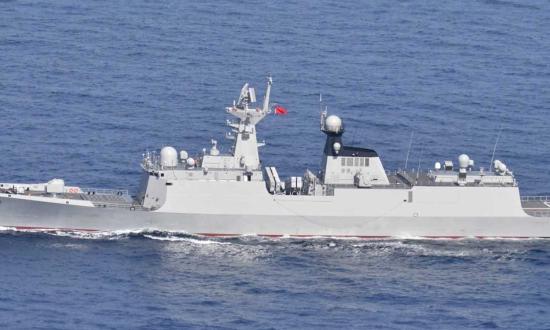 China’s national partnership with Pakistan is deepening, now including sale of advanced warships like the Huanggang, a Type 054A frigate, shown here.