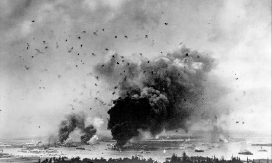 Flak over Pearl Harbor, 7 December 1941
